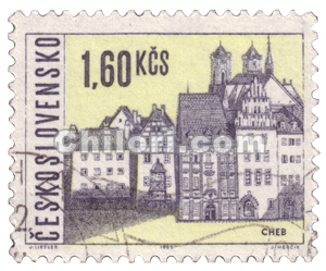 チェコのおしゃれな切手5 イラスト デザインスタジオ Chilori